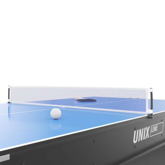 Игровой стол трансформер UNIX Line 4 в 1 (204х112 cм) Black Игровой стол трансформер UNIX Line 4 в 1 (204х112 cм) Black