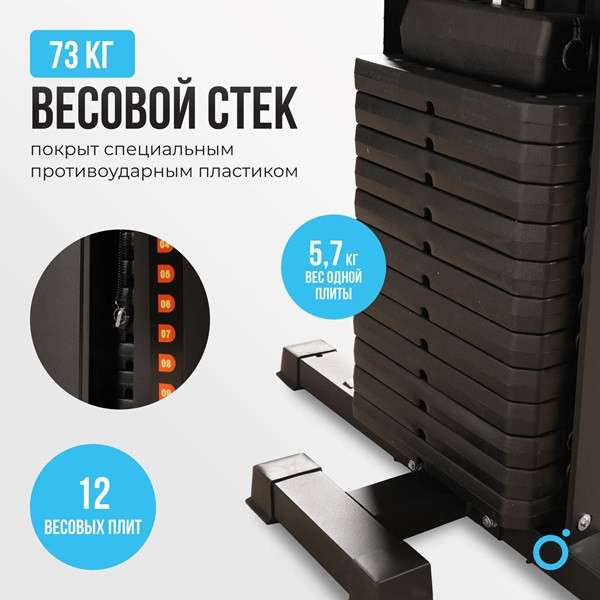 Силовой комплекс Oxygen Fitness NOLAN PLUS Силовой комплекс Oxygen Fitness NOLAN PLUS