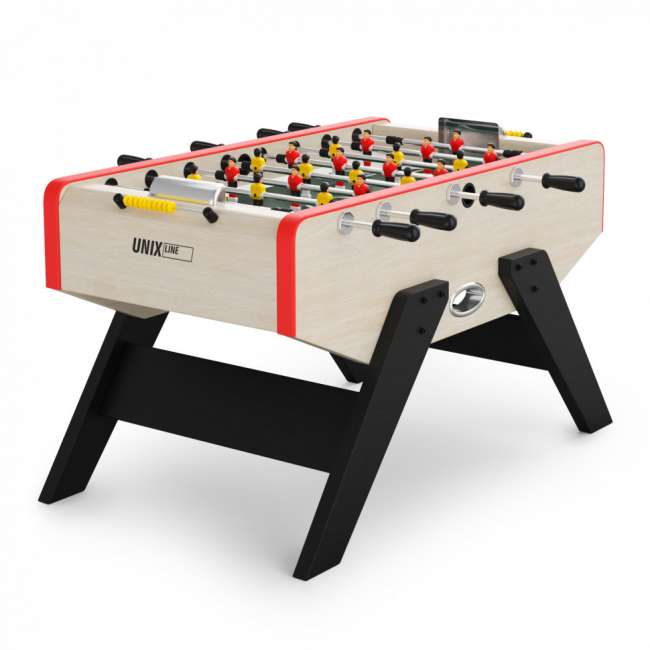 Игровой стол Футбол - Кикер UNIX Line Light Wood (140х70см)