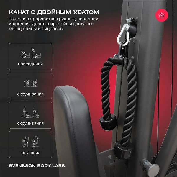 Силовой комплекс Svensson Body Labs RIGEL PLUS PRO Силовой комплекс Svensson Body Labs RIGEL PLUS PRO