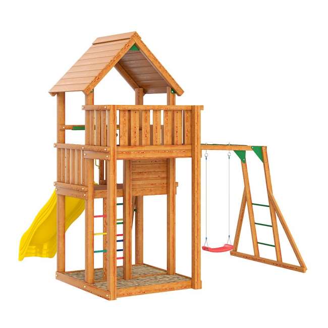 Детский деревянный городок Jungle Palace JP5 Детский деревянный городок Jungle Palace JP5