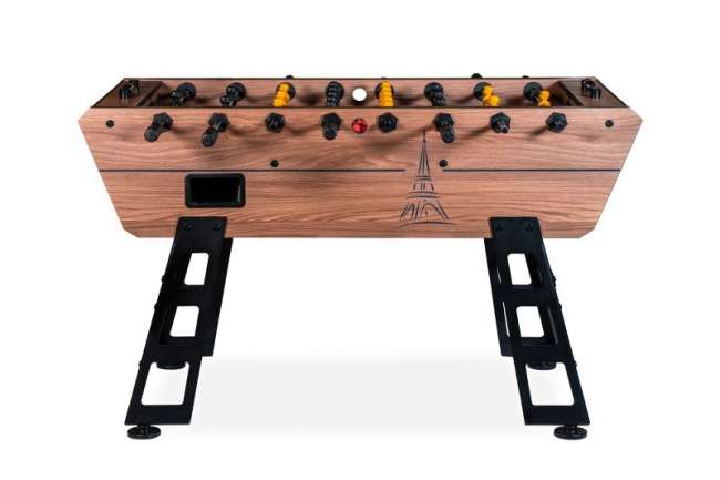 Игровой стол футбол NINESTAR Eiffel коричнево-черный Игровой стол футбол NINESTAR Eiffel коричнево-черный