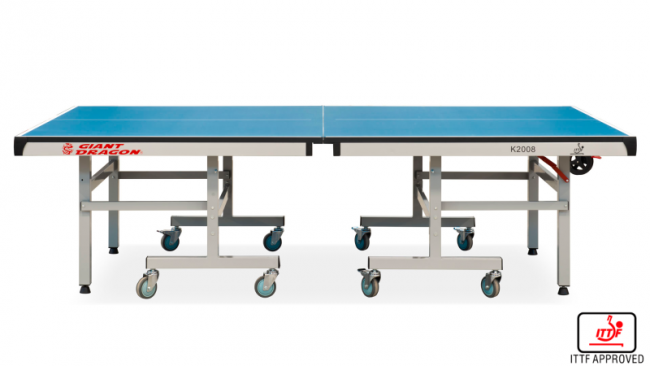 Теннисный стол профессиональный Giant Dragon K-2008 ITTF Indoor с сеткой складной для помещений Теннисный стол профессиональный Giant Dragon K-2008 ITTF Indoor с сеткой складной для помещений