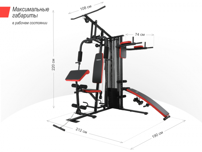 Силовой комплекс UNIX Fit BLOCK PRO Силовой комплекс UNIX Fit BLOCK PRO