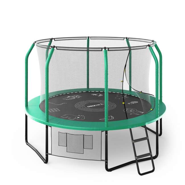 Батут UNIX Line SUPREME GAME 10 ft green