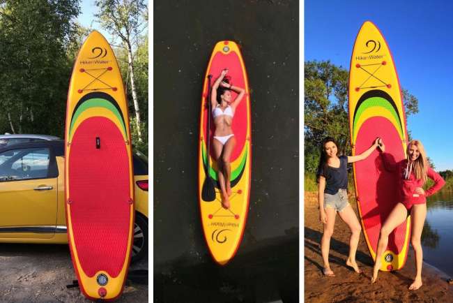 SUP-борд HIKEN WATER Yellow 11'6 SUP-борд HIKEN WATER Yellow 11'6