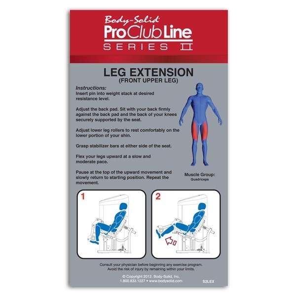 Разгибание ног сидя Body-Solid S2LEX Разгибание ног сидя Body-Solid S2LEX