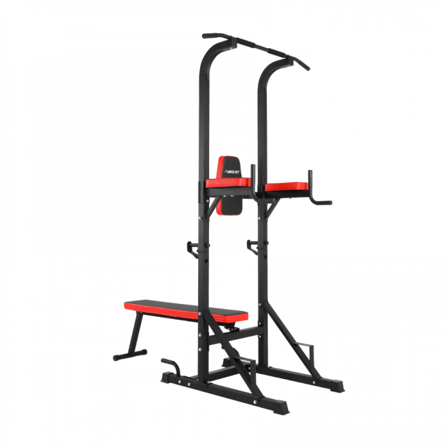 Турник-пресс-брусья со скамьей UNIX Fit POWER TOWER 120P Турник-пресс-брусья со скамьей UNIX Fit POWER TOWER 120P