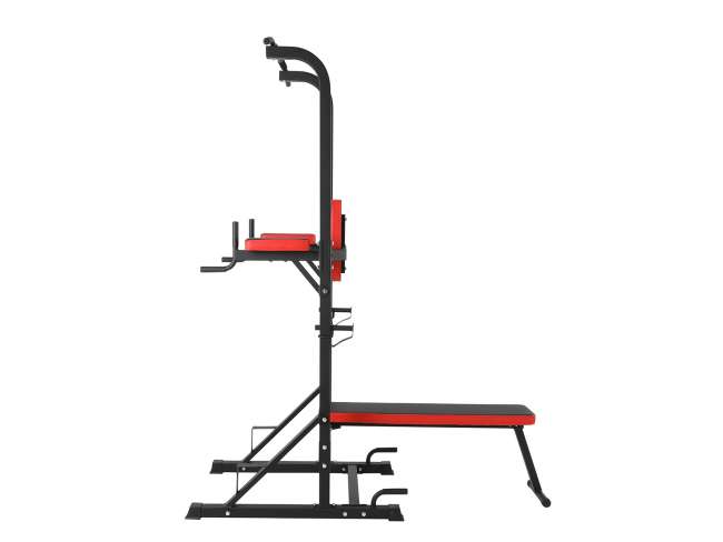 Турник-пресс-брусья со скамьей UNIX Fit POWER TOWER 120P Турник-пресс-брусья со скамьей UNIX Fit POWER TOWER 120P
