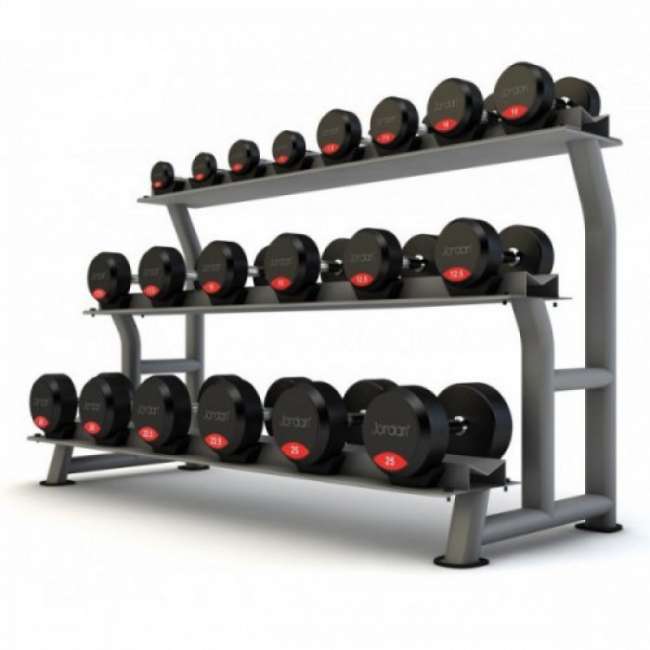 Стойка гантельная 3-х ярусная Fitnes Sport DR-05