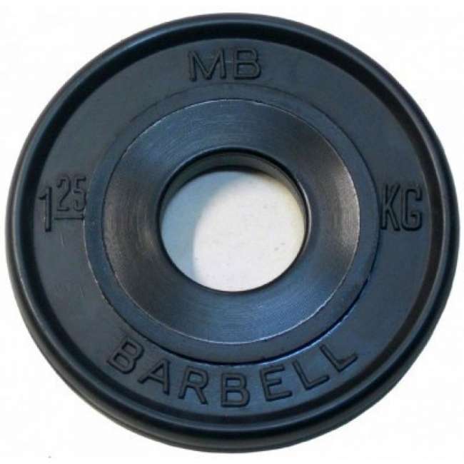 Диски обрезиненные евро-классик Barbell 50 мм черные, вес от 1,25 до 25 кг в ассортименте Диски обрезиненные евро-классик Barbell 50 мм черные, вес от 1,25 до 25 кг в ассортименте