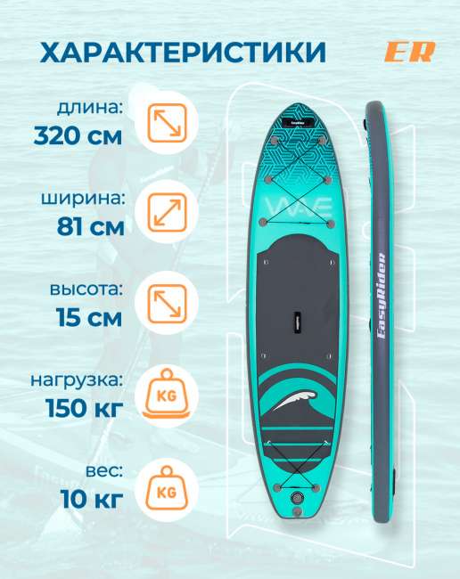SUP-борд WAVE MINT 10'6 SUP-борд WAVE MINT 10'6
