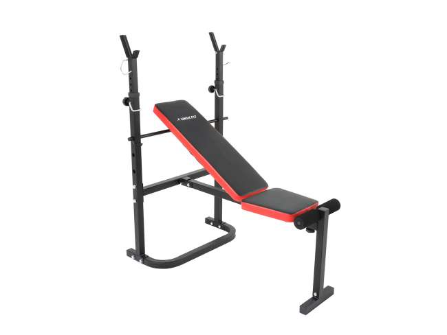 Скамья силовая со стойками UNIX Fit BENCH 120 складная Скамья силовая со стойками UNIX Fit BENCH 120 складная