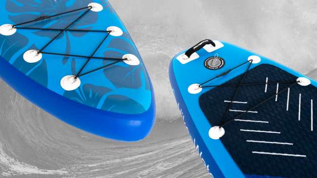 SUP-борд Hiken Water Blue Monstera 11.6 SUP-борд Hiken Water Blue Monstera 11.6