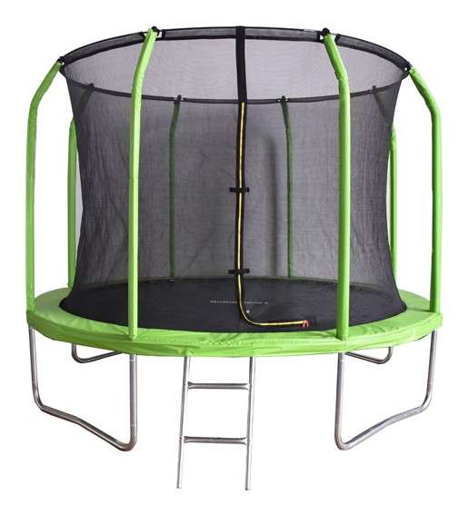 Батут с сеткой Bondy Sport 12ft (366 см) зеленый/синий Батут с сеткой Bondy Sport 12ft (366 см) зеленый/синий
