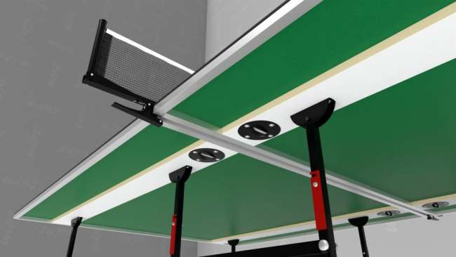 Всепогодный теннисный стол WIPS Roller Outdoor Composite СТ-ВКР 6 мм зеленый Всепогодный теннисный стол WIPS Roller Outdoor Composite СТ-ВКР 6 мм зеленый