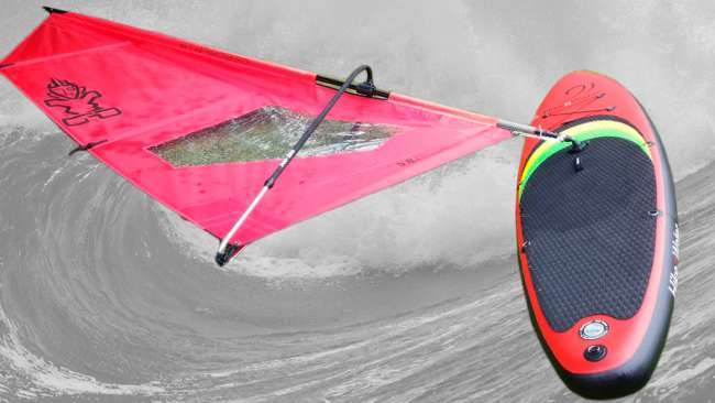 SUP-борд Hiken Water Wind SUP 11.5 Yellow SUP-борд Hiken Water Wind SUP 11.5 Yellow